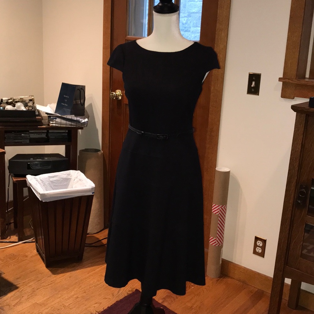 Anne Klein Classic Fit & Flare Dress